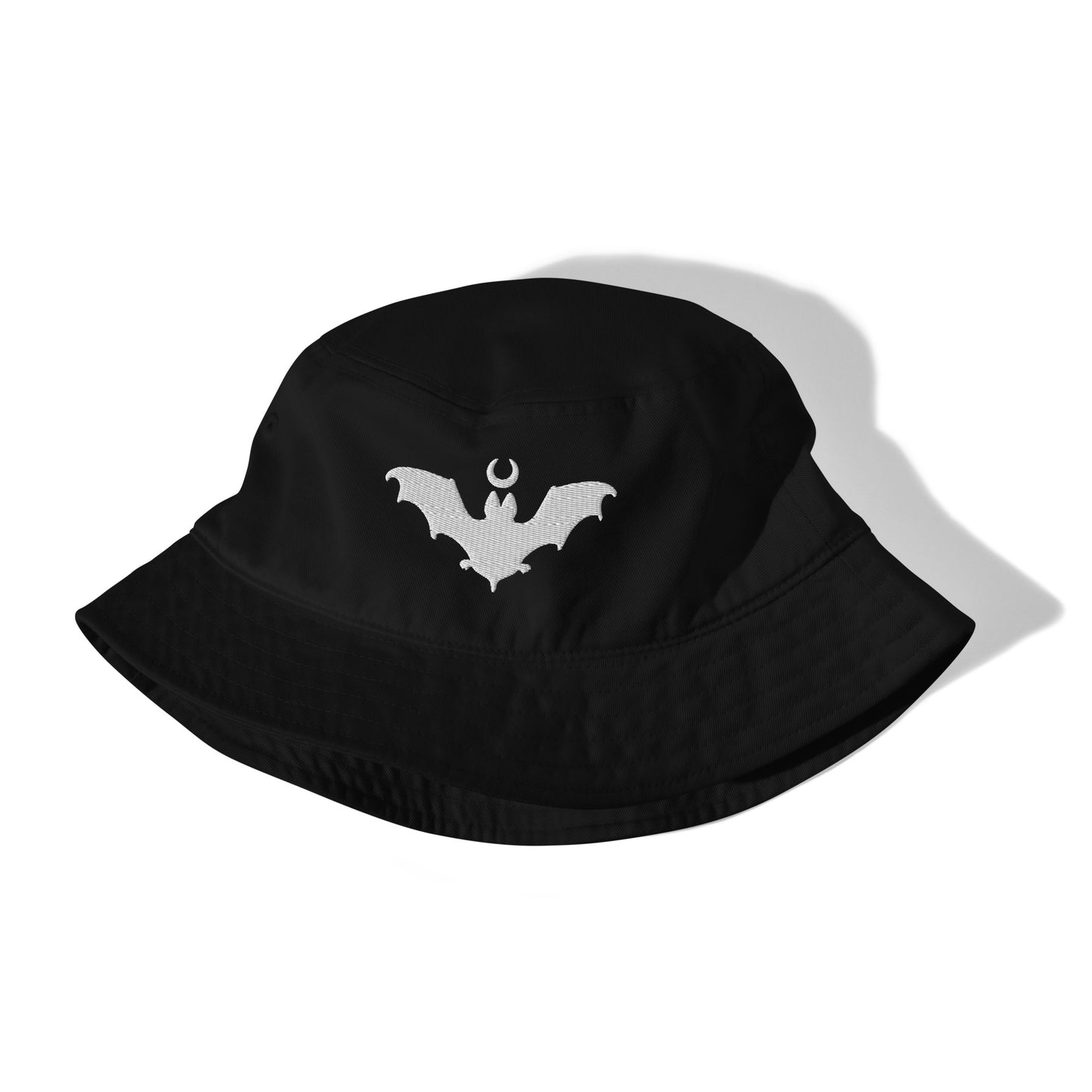 Bat Moon Organic bucket hat