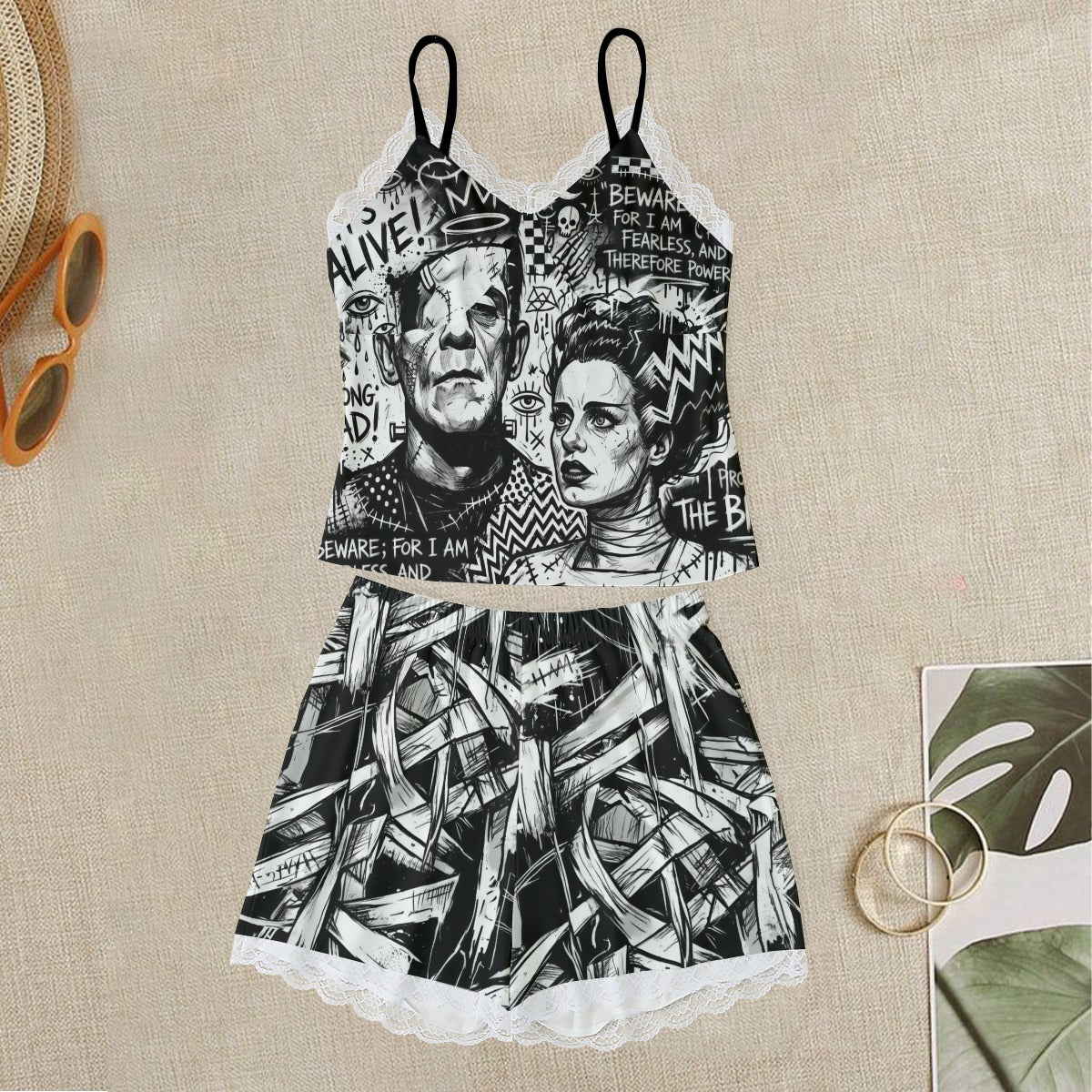 Itsy Bitsy Cami With Lace Edge (Copy)