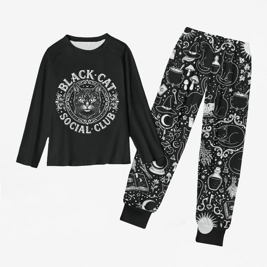Black Cat Social Club | Raglan Sleep Pajamas