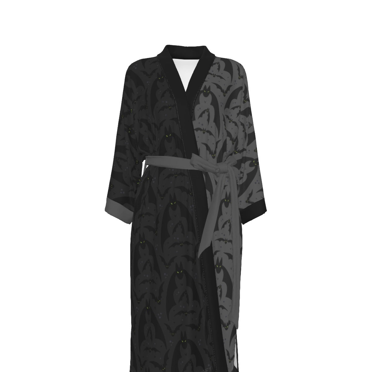 Bat Attack Kimono Long Robe