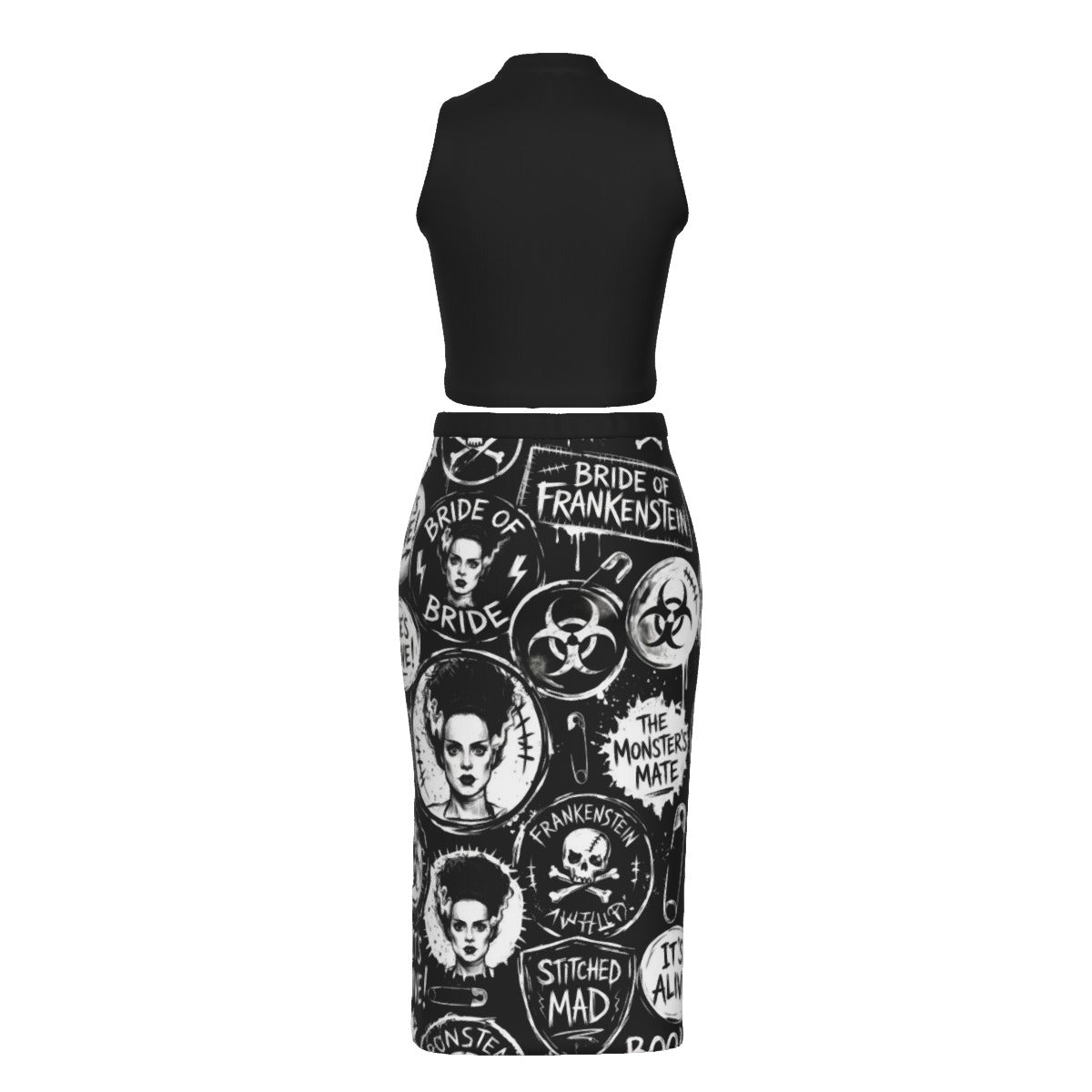Mad Love Split High Skirt Set