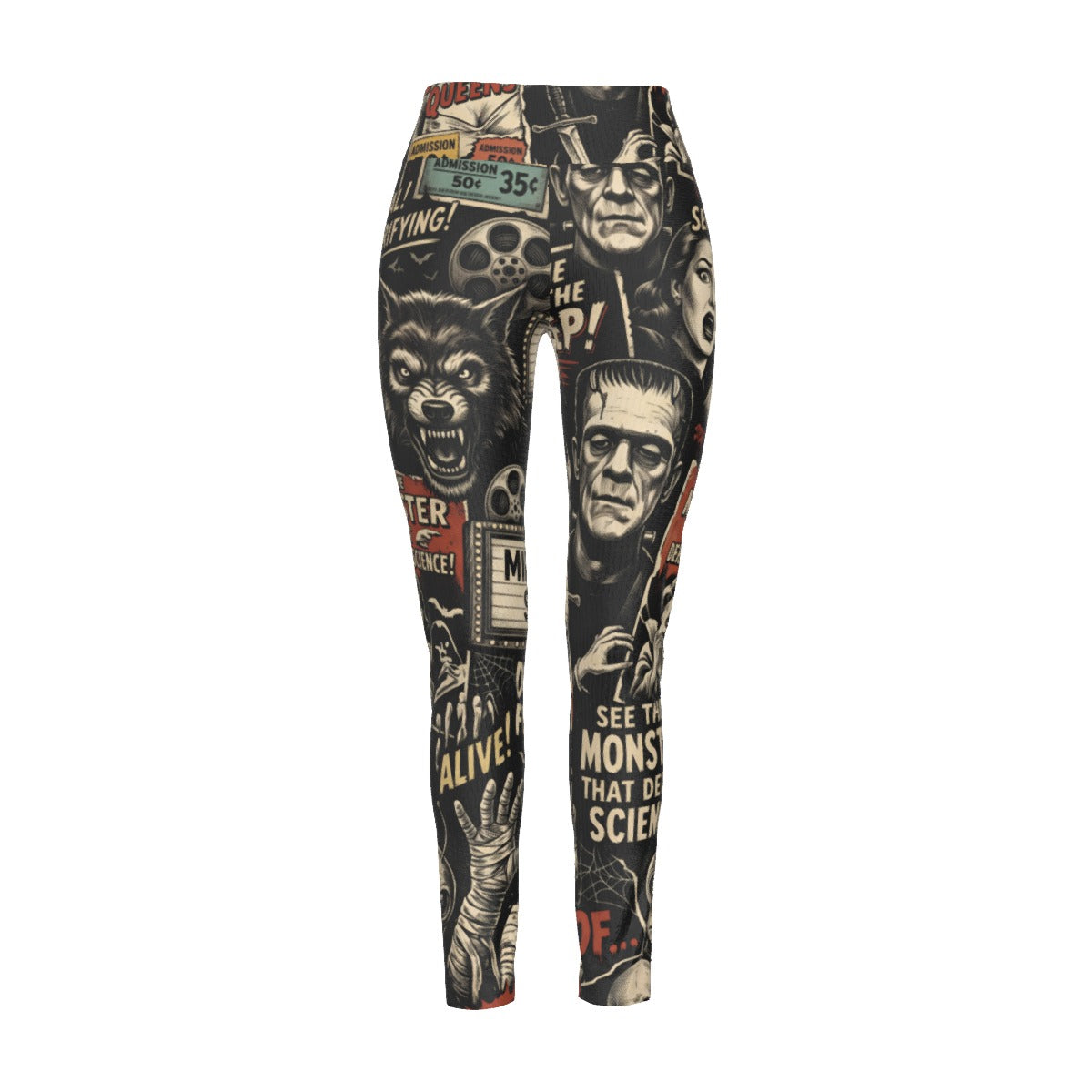 Horror Montage | MonsteR High Waist Leggings
