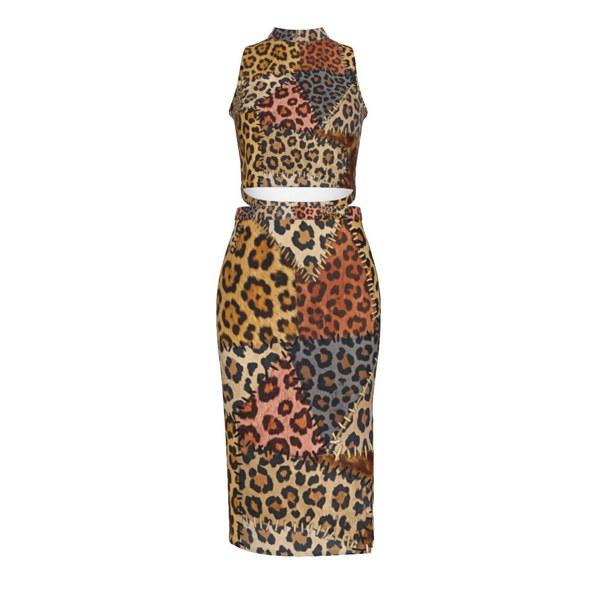 Heathcliff Split High Skirt Set