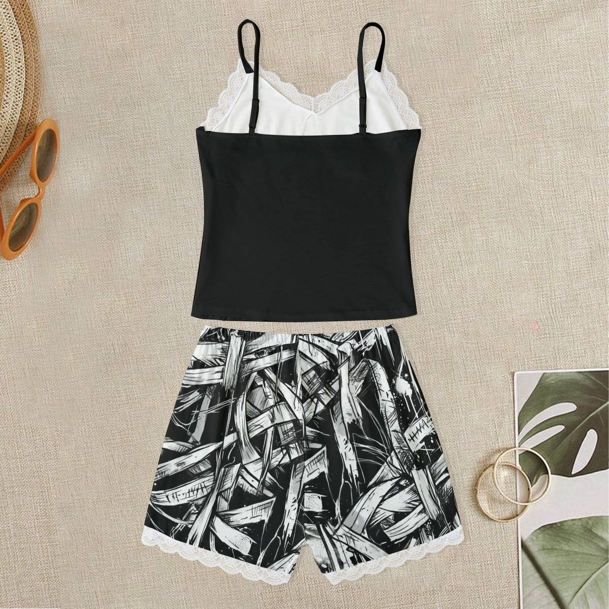 Itsy Bitsy Cami With Lace Edge (Copy)