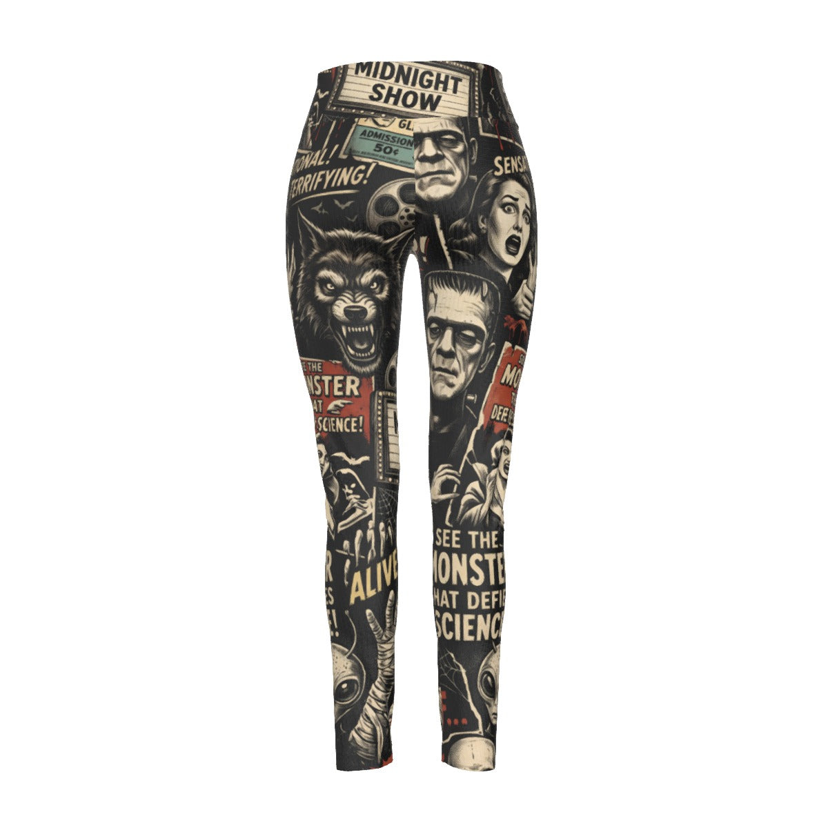 Horror Montage | MonsteR High Waist Leggings