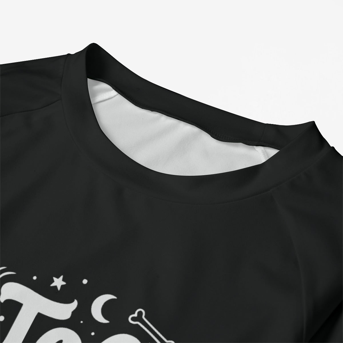 Too Tired | Ghost Raglan Sleep Pajamas