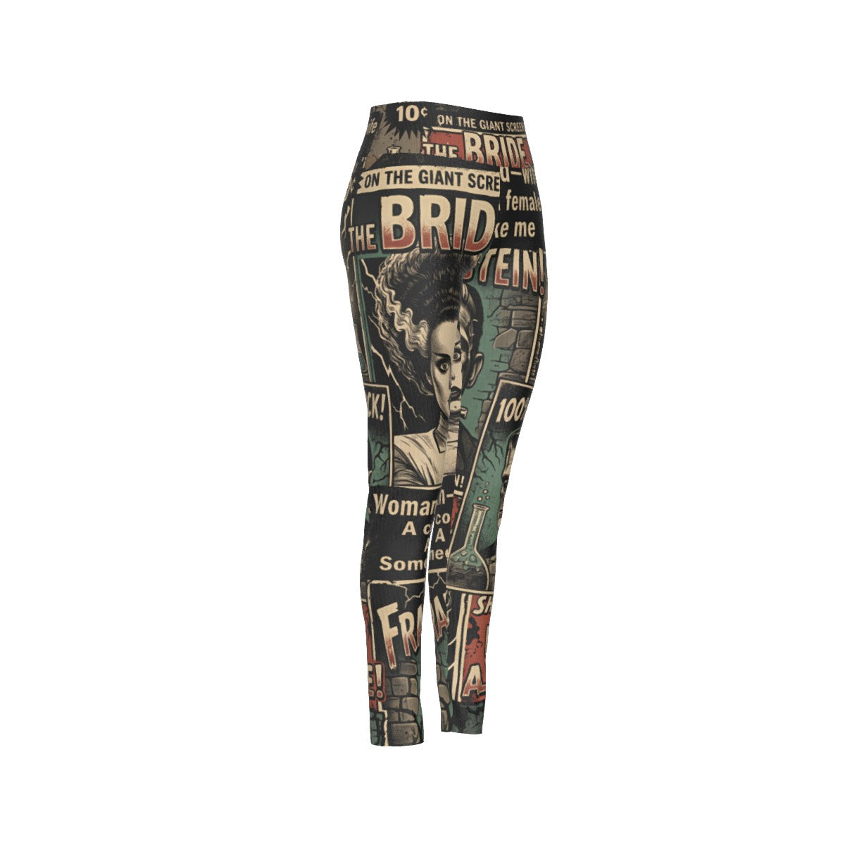 Frankenstein & Bride | Monster High Waist Leggings