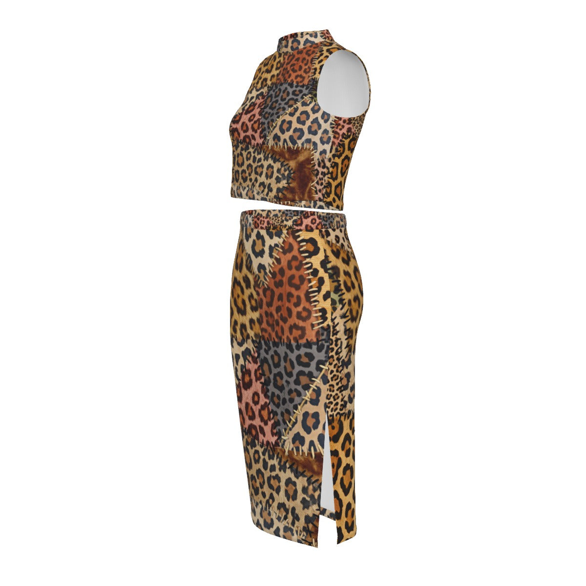 Heathcliff Split High Skirt Set