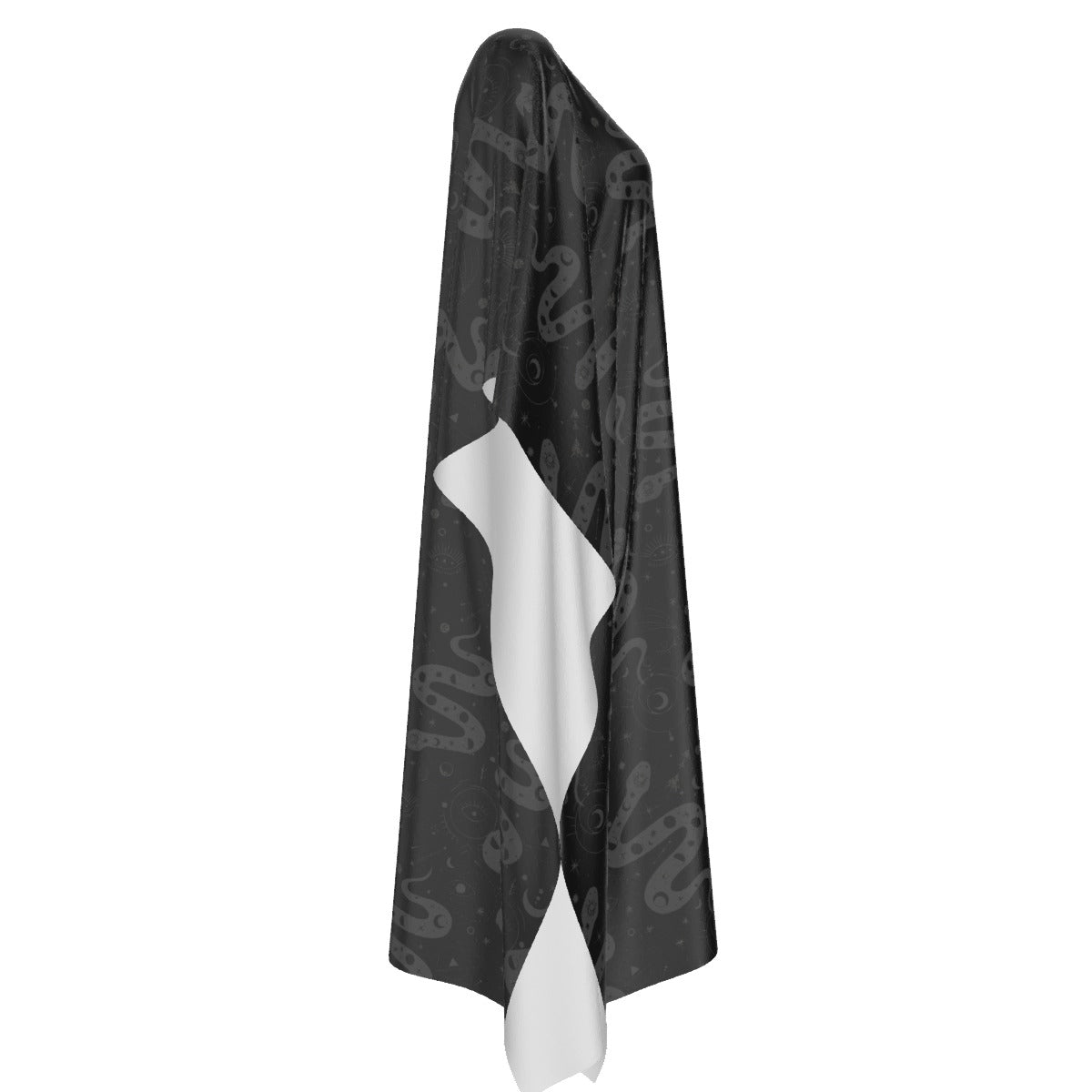 Serpent Magick | Snakes Imitation Silk V-neck Moo Moo | Kaftan Lounge Cover-Up