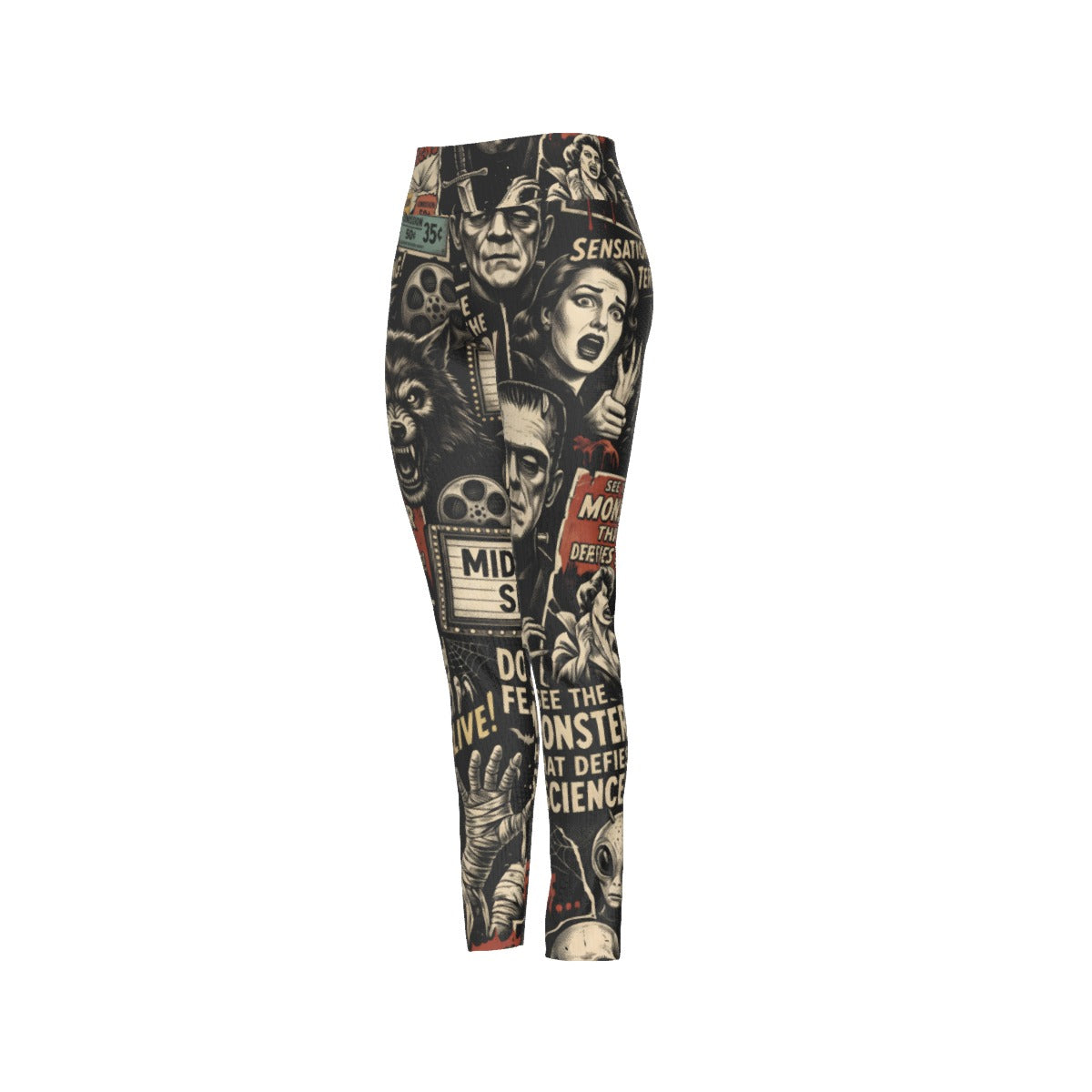 Horror Montage | MonsteR High Waist Leggings