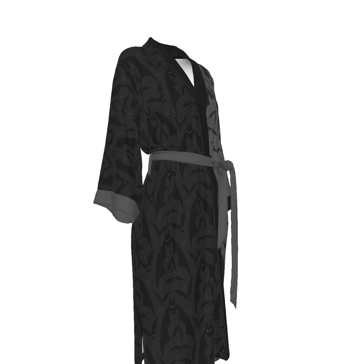 Bat Attack Kimono Long Robe