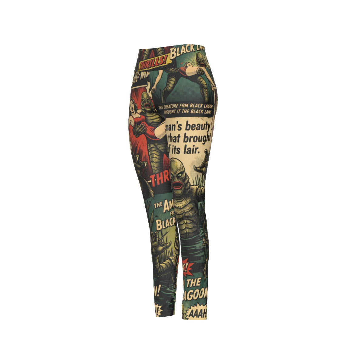 Creature from the Black Lagoon | Monster High Waist Leggings