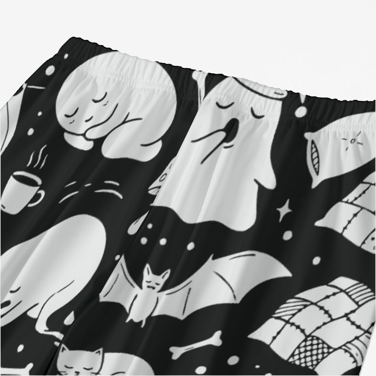 Too Tired | Ghost Raglan Sleep Pajamas