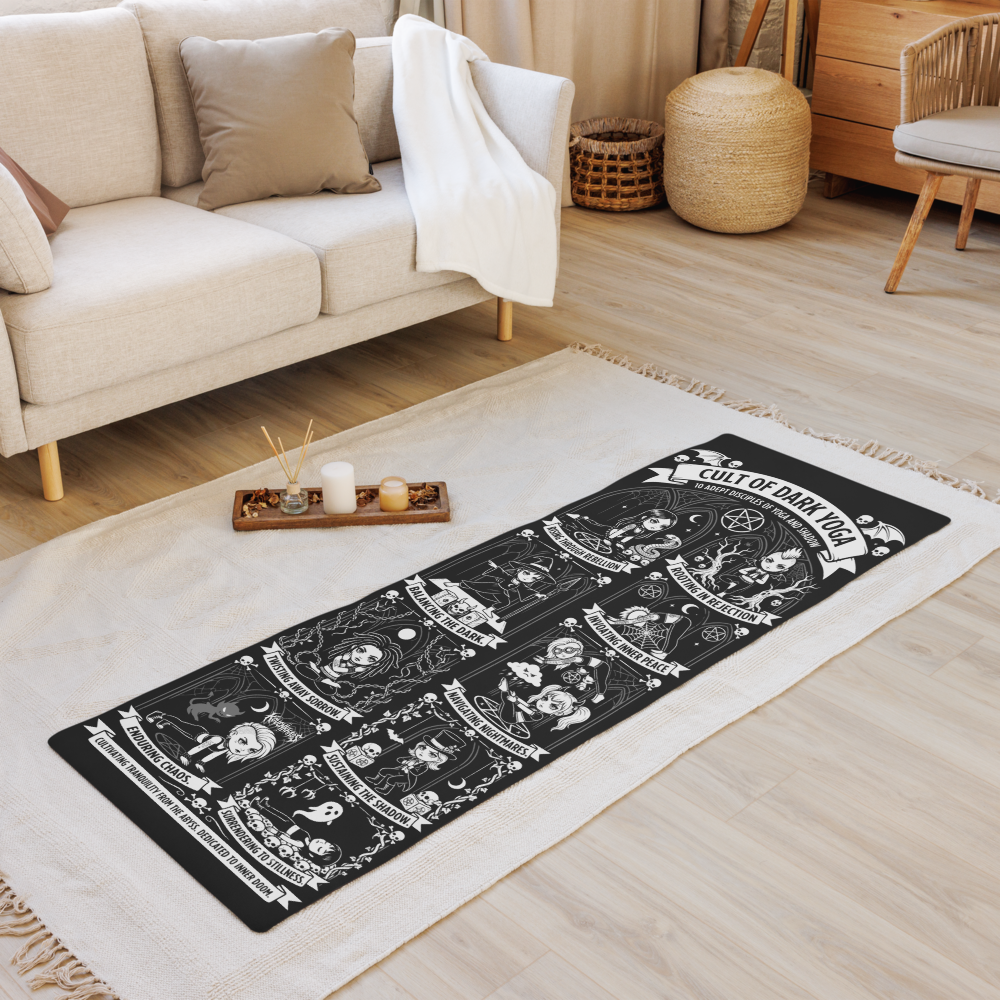 Dark Yoga Disciples Yoga Mat