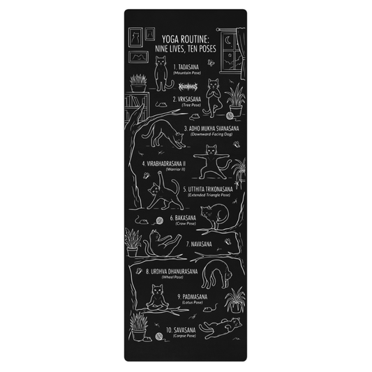 Cat Yoga Mat