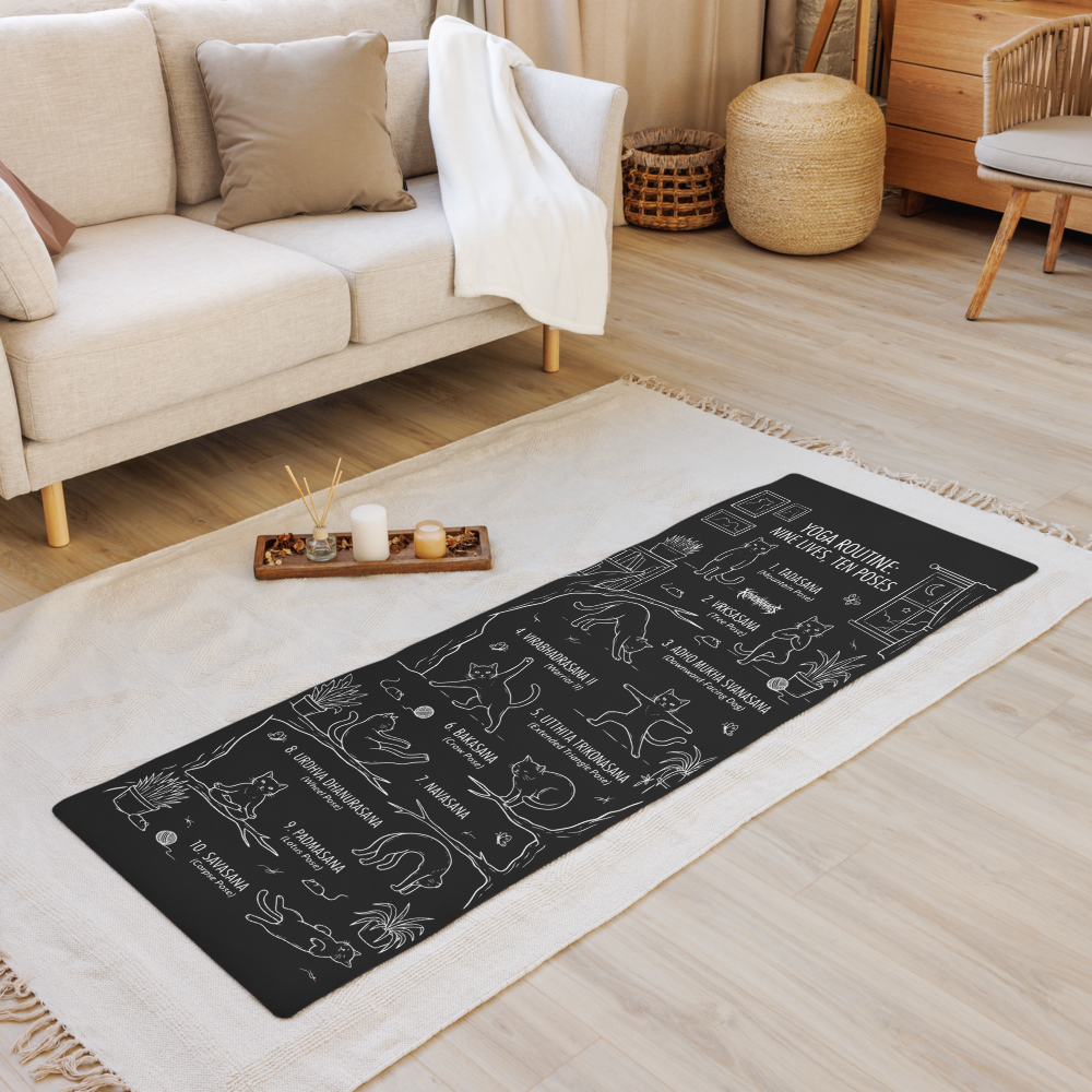Cat Yoga Mat