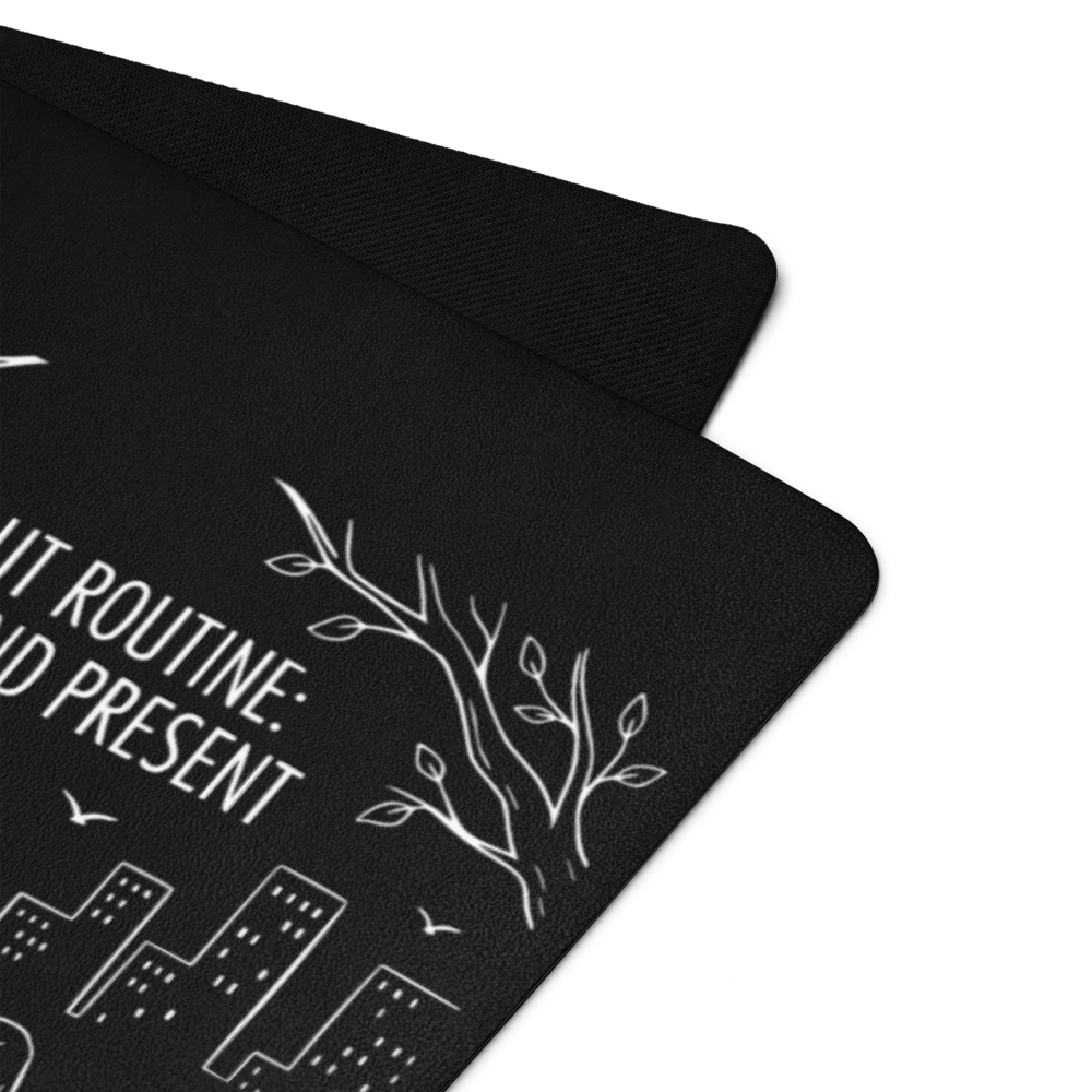 Crow Yoga Mat
