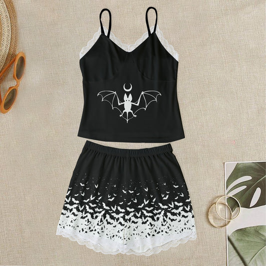 Luna Nights Cami With Lace Edge