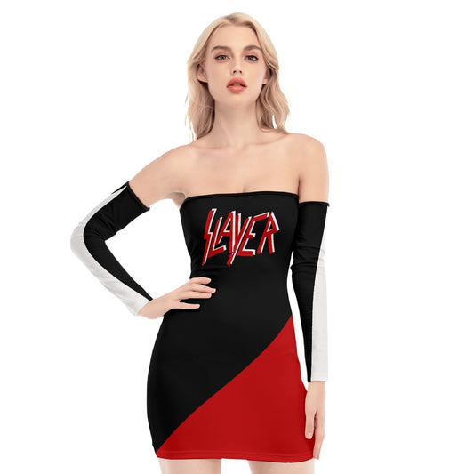 Slayer Lace-up Dress