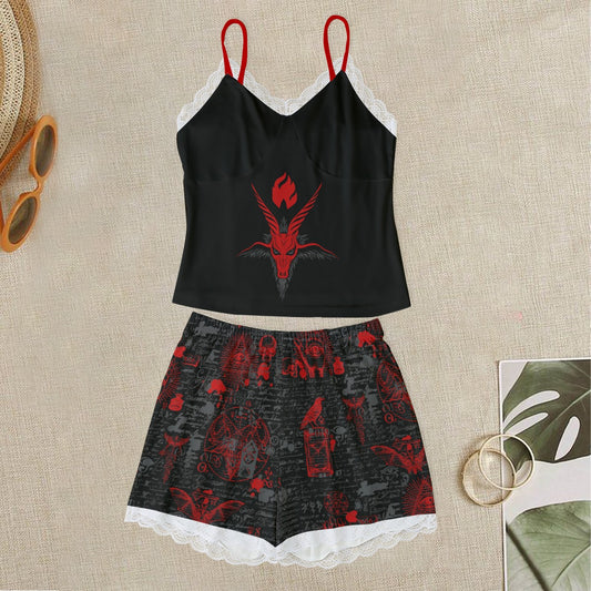 Devils Night With Lace Edge