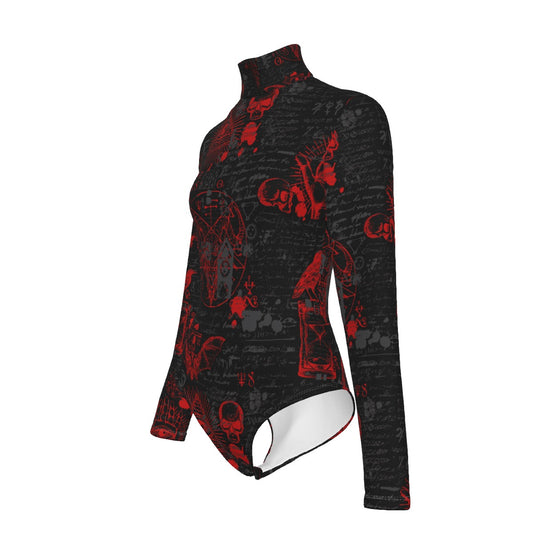 Devils Night Long Sleeve Bodysuit
