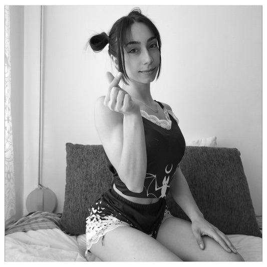 Luna Nights Cami With Lace Edge