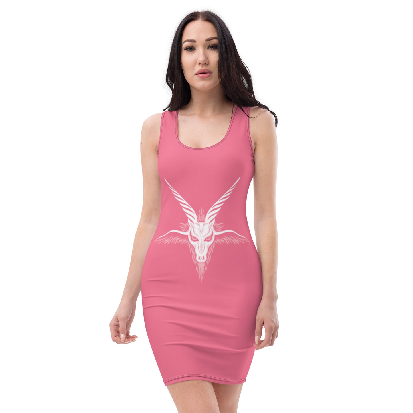 Baphomet / Pink Cut & Sew Dress