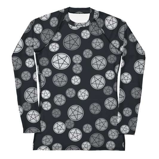 Pentagrams Women's Rash Guard