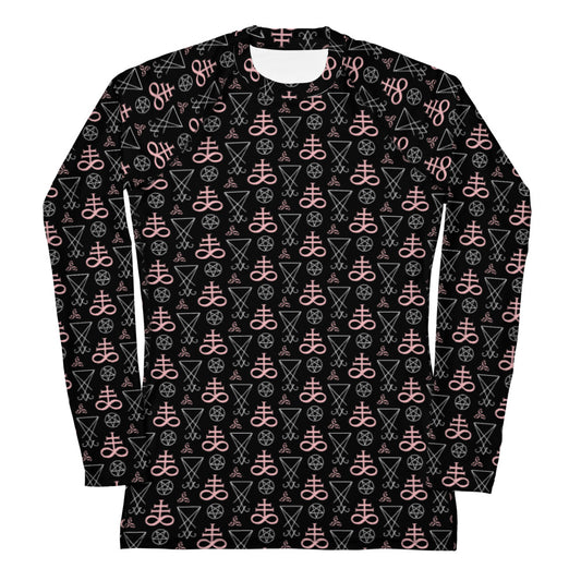 Luciferian Women's Rash Guard