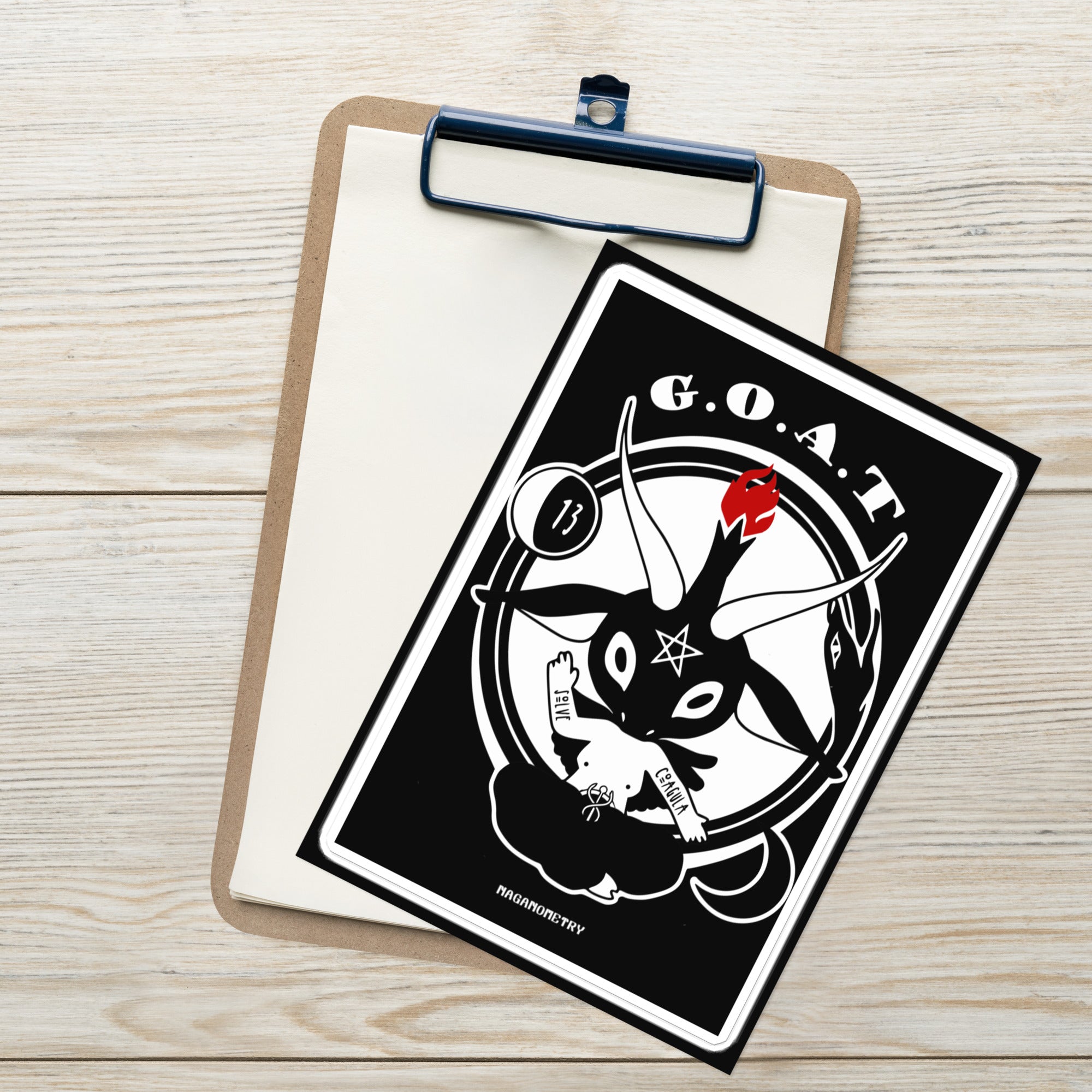 G.O.A.T Sticker sheet – KovenKhaos