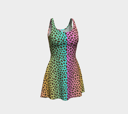 Cheetah Flare Dress