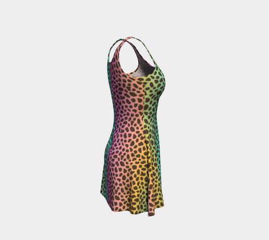 Cheetah Flare Dress