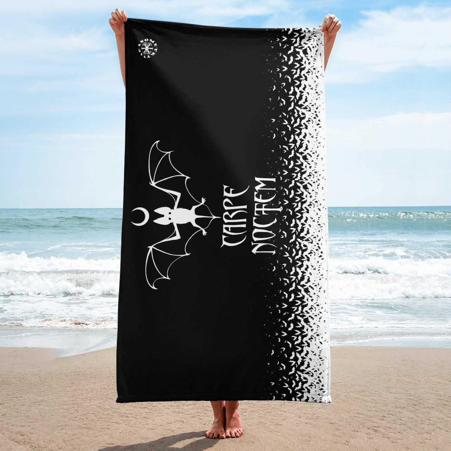 Carpe Nocteum Beach Towel