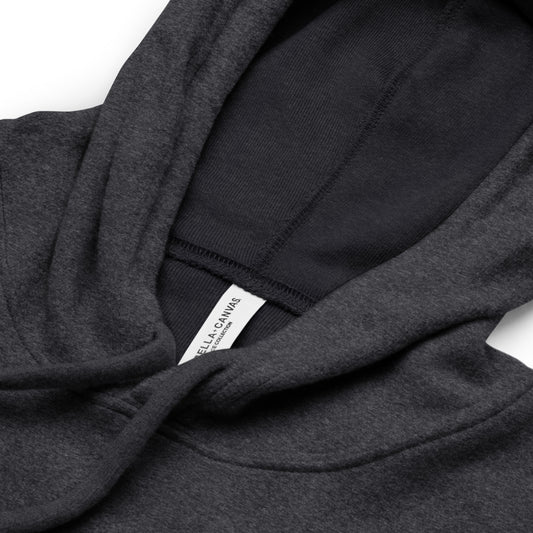Naganometry Unisex sueded fleece hoodie
