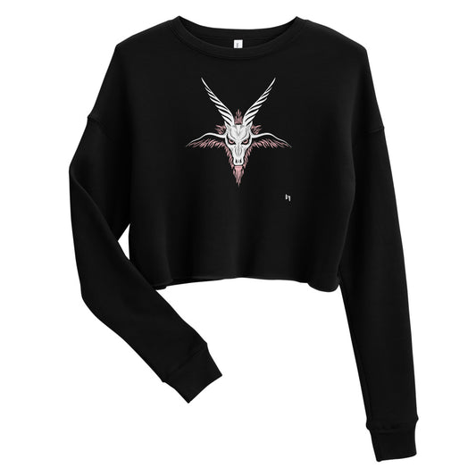 Luciferian Crop Sweatshirt