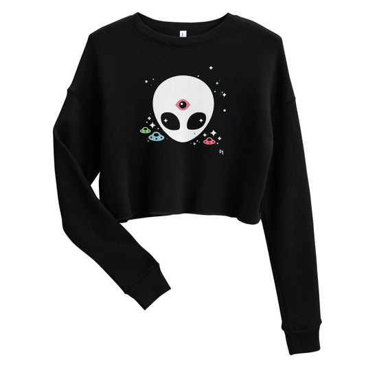 Spacebabe Crop Sweatshirt