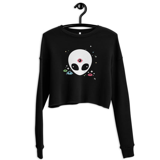 Spacebabe Crop Sweatshirt